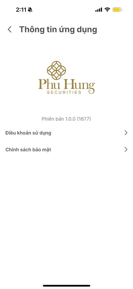 Thông Tin Ứng Dụng