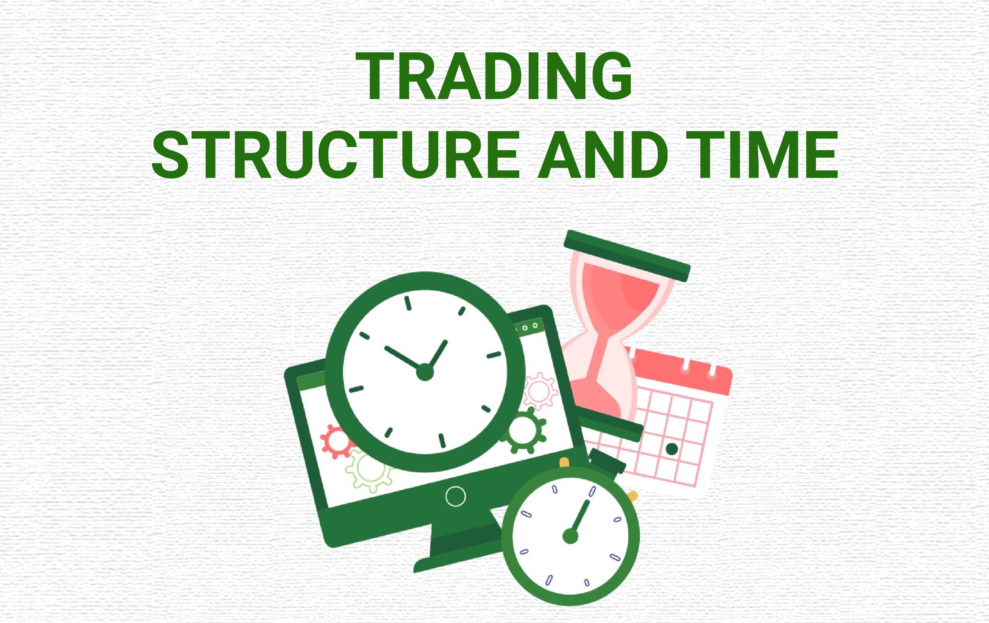 Trading Structure and Time