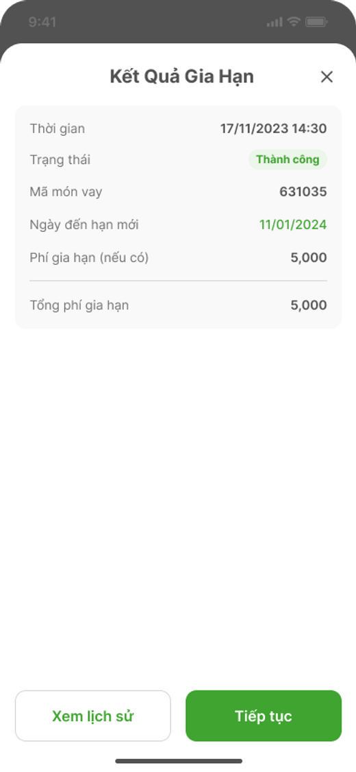  Extend Result