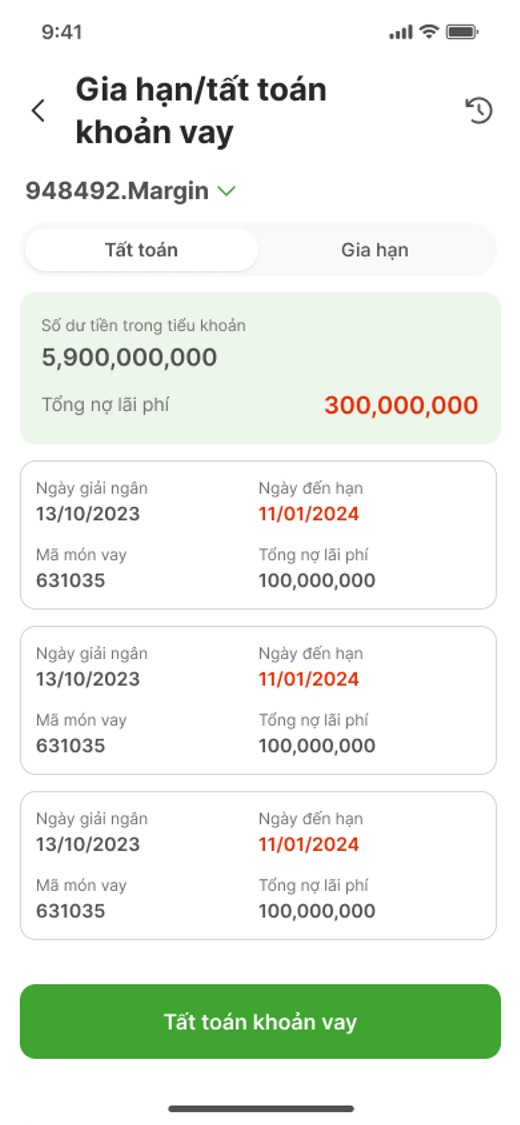 Extend Debt