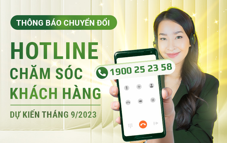 Thumbnail THÔNG BÁO CHUYỂN ĐỔI HOTLINE CHĂM SÓC KHÁCH HÀNG