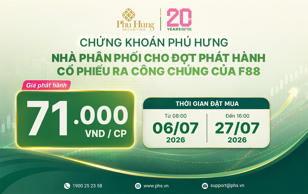 CHÀO BÁN THÊM CỔ PHIẾU RA CÔNG CHÚNG CỦA CÔNG TY CỔ PHẦN ĐẦU TƯ F88