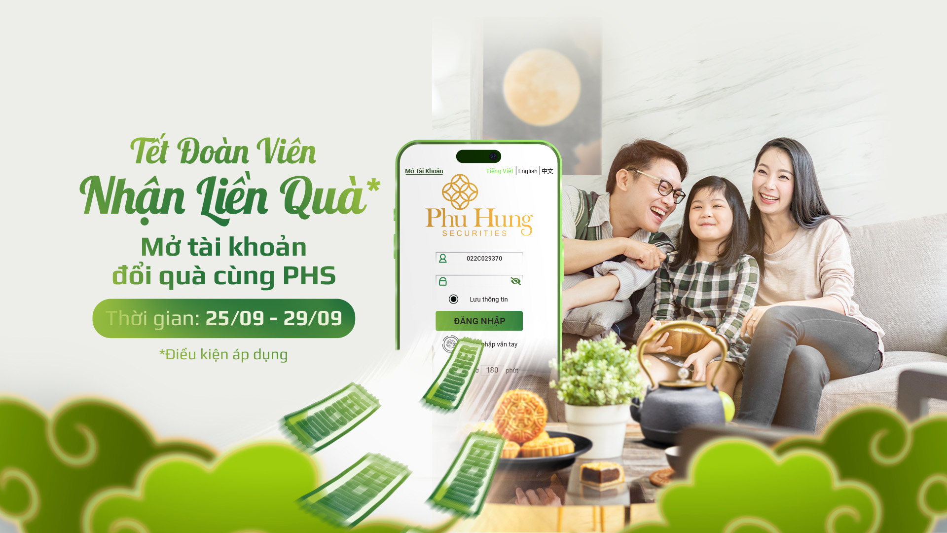 Thumbnail TẾT ĐOÀN VIÊN - NHẬN LIỀN QUÀ  MỞ TÀI KHOẢN ĐỔI QUÀ CÙNG PHS 