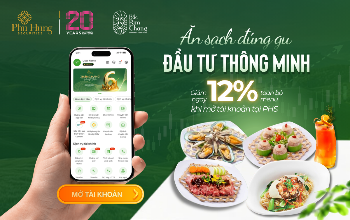 Thumbnail MỞ TÀI KHOẢN 2 PHÚT - NHẬN NGAY VOUCHER GIẢM 12% 