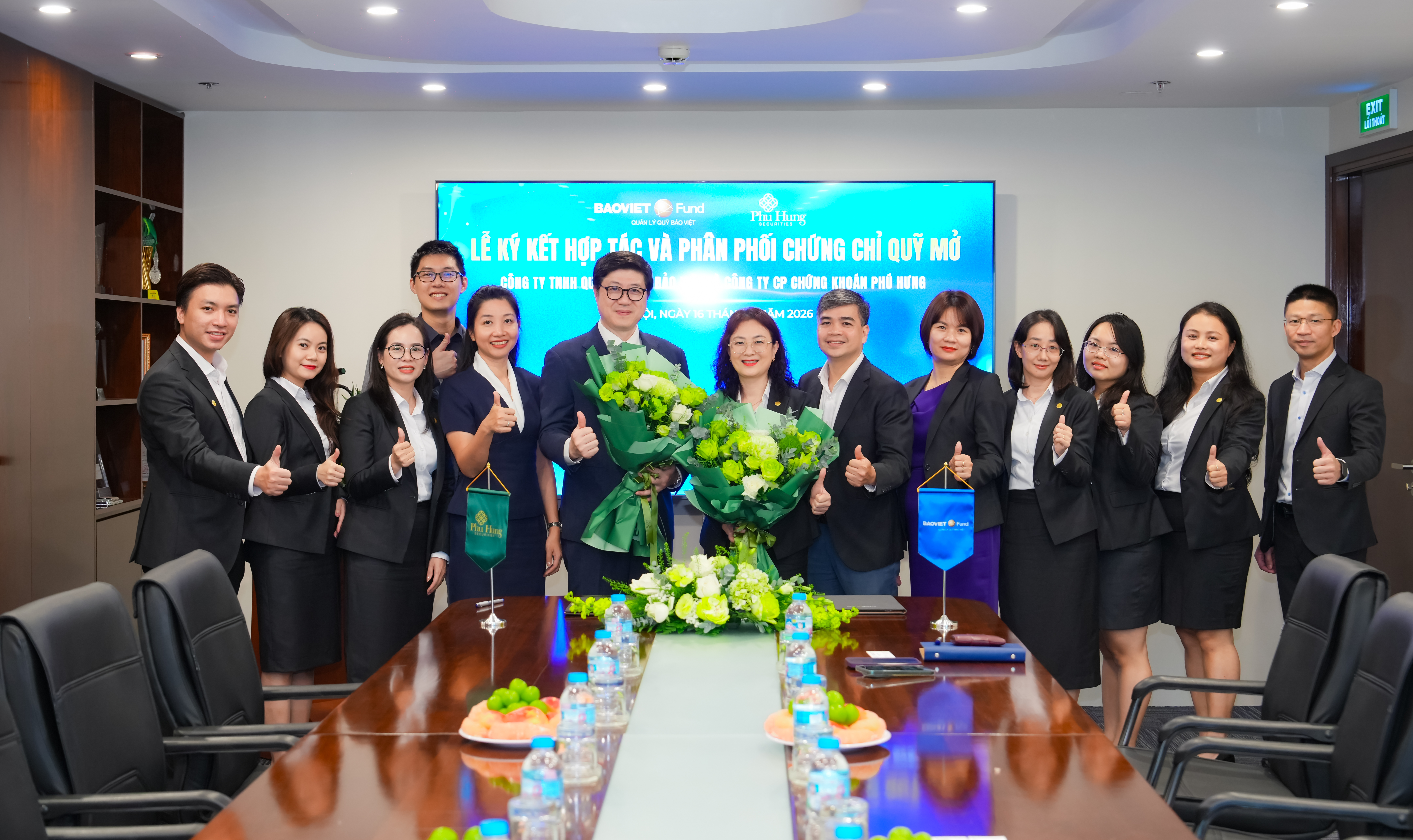 PHS KÝ KẾT HỢP TÁC PHÂN PHỐI CHỨNG CHỈ QUỸ MỞ CÙNG CÔNG TY QUẢN LÝ QUỸ BẢO VIỆT